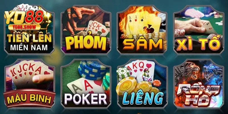 Xì tố là một game đánh bài online rất phổ biến tại YO88